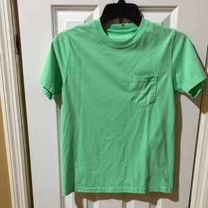 Vibrant Green Short Sleeve Kids Tee